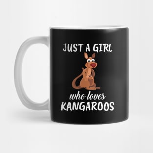 Just A Girl Who Loves Kangaroos Mug